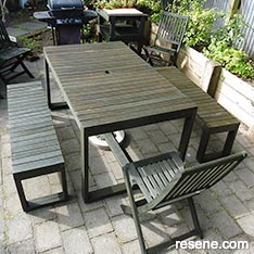 Spruce up outdoor furniture