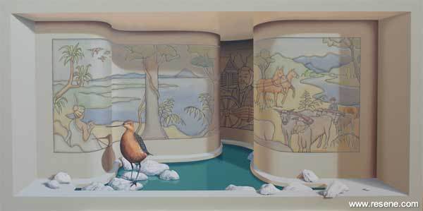 Second place in the 2008 Katikati Mural competition
