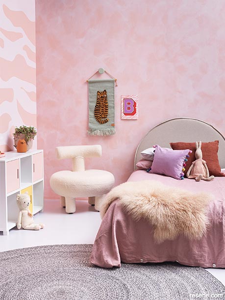 An animal inspired kids bedroom